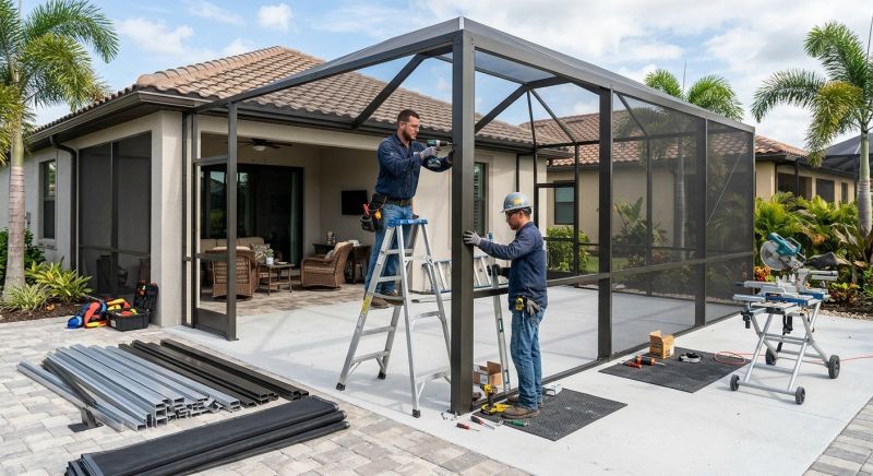 Patio Enclosure Installation in Nashville, TN