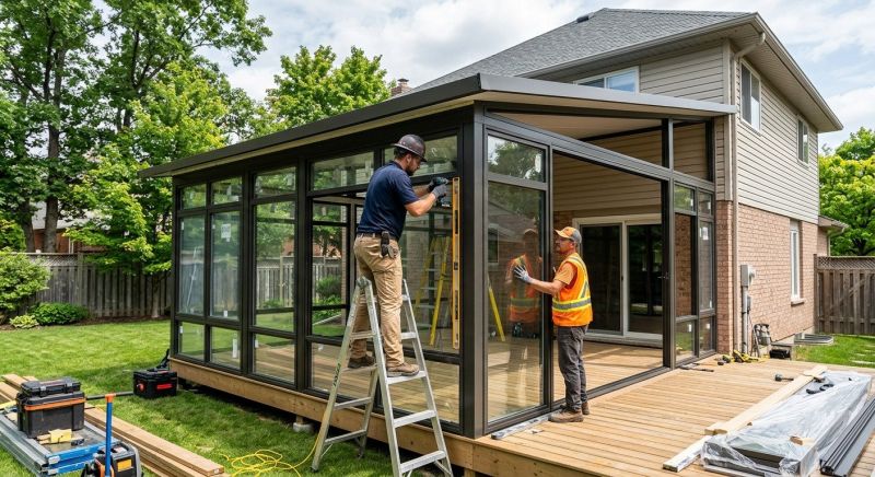 Three Season Room Installation in Asheville, NC